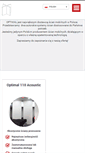 Mobile Screenshot of optimalpoland.pl